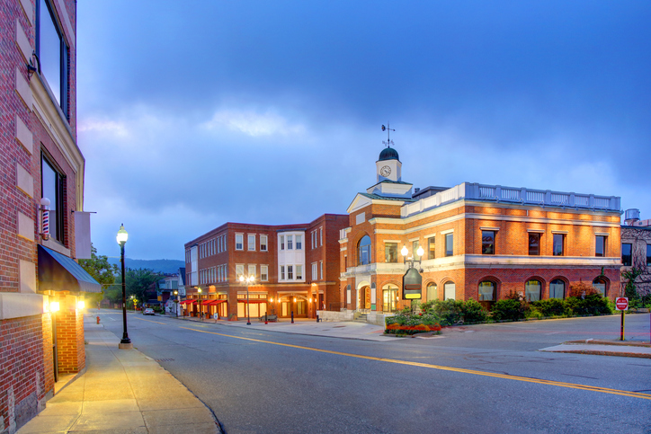 Panoramic Image of Hanover, NH